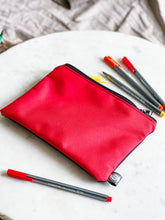 Charger l'image dans la galerie, Grande pochette Meredith | Rouge