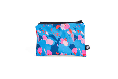 Grande pochette Meredith | Motifs Abstrait Bleu