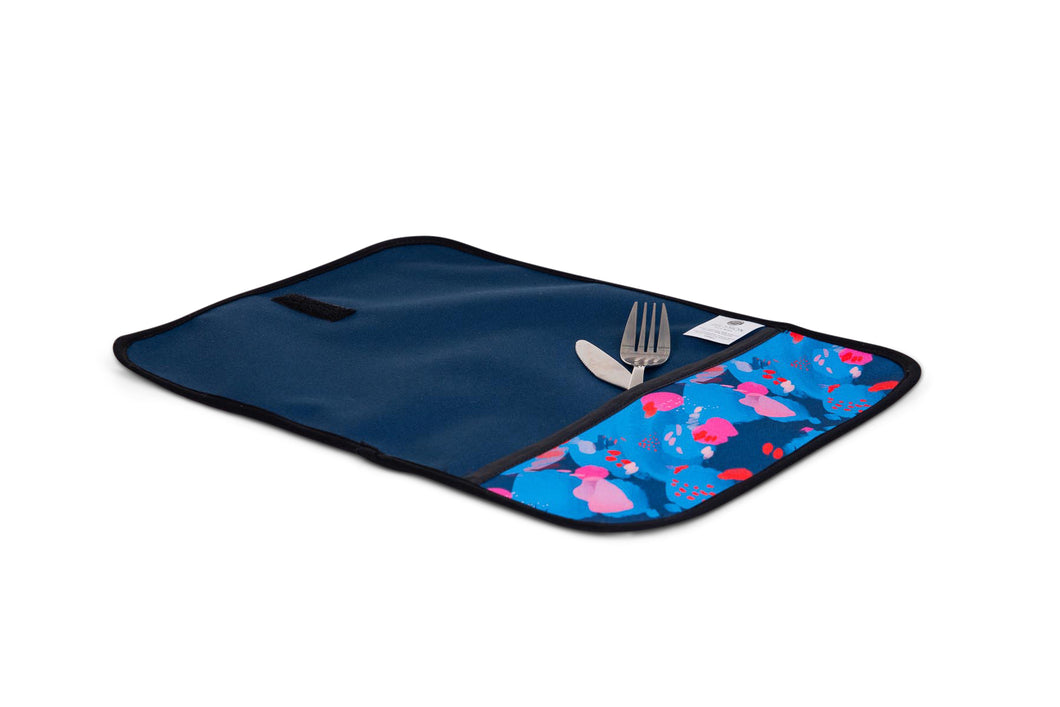 Napperon | Motifs Abstrait Bleu