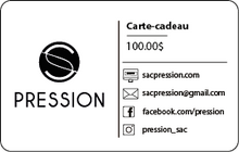 Charger l&#39;image dans la galerie, Carte-cadeau Sac Pression
